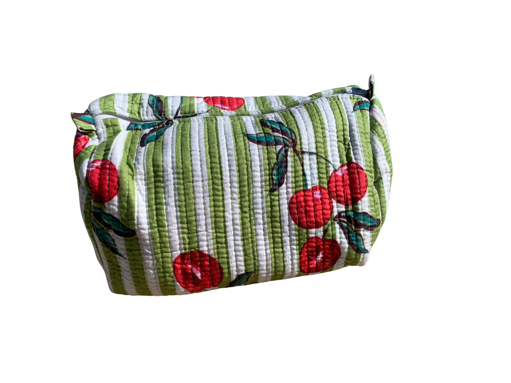 Cherry Cosmetic Bag Set