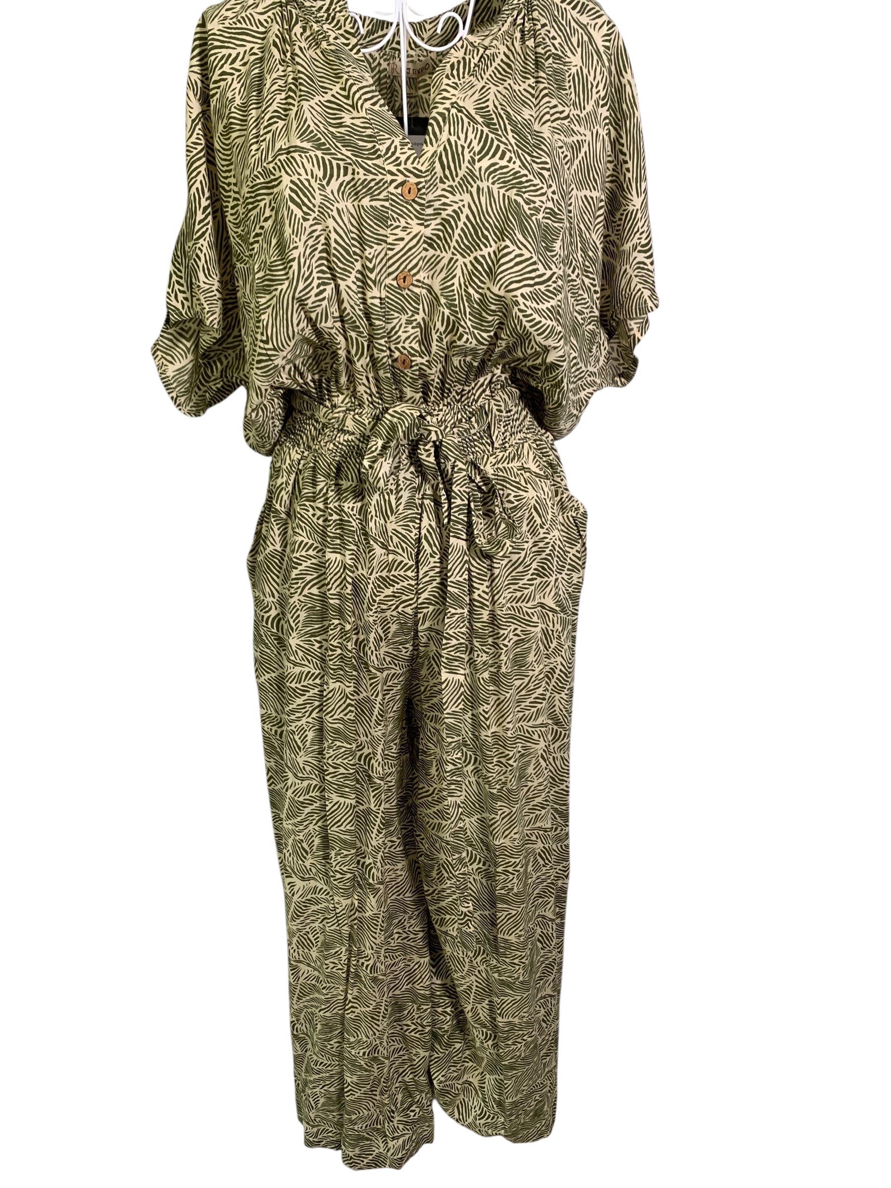 Belinda Jumpsuit - Green