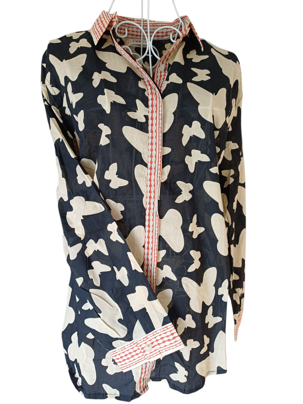 Amanda Blouse - Butterfly Black