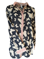 Amanda Blouse - Butterfly Black