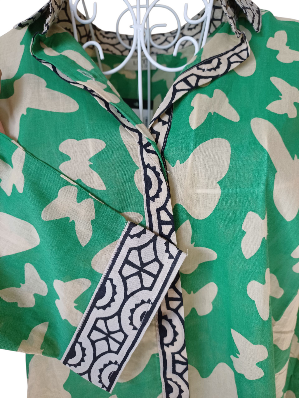 Amanda Blouse - Butterfly Green