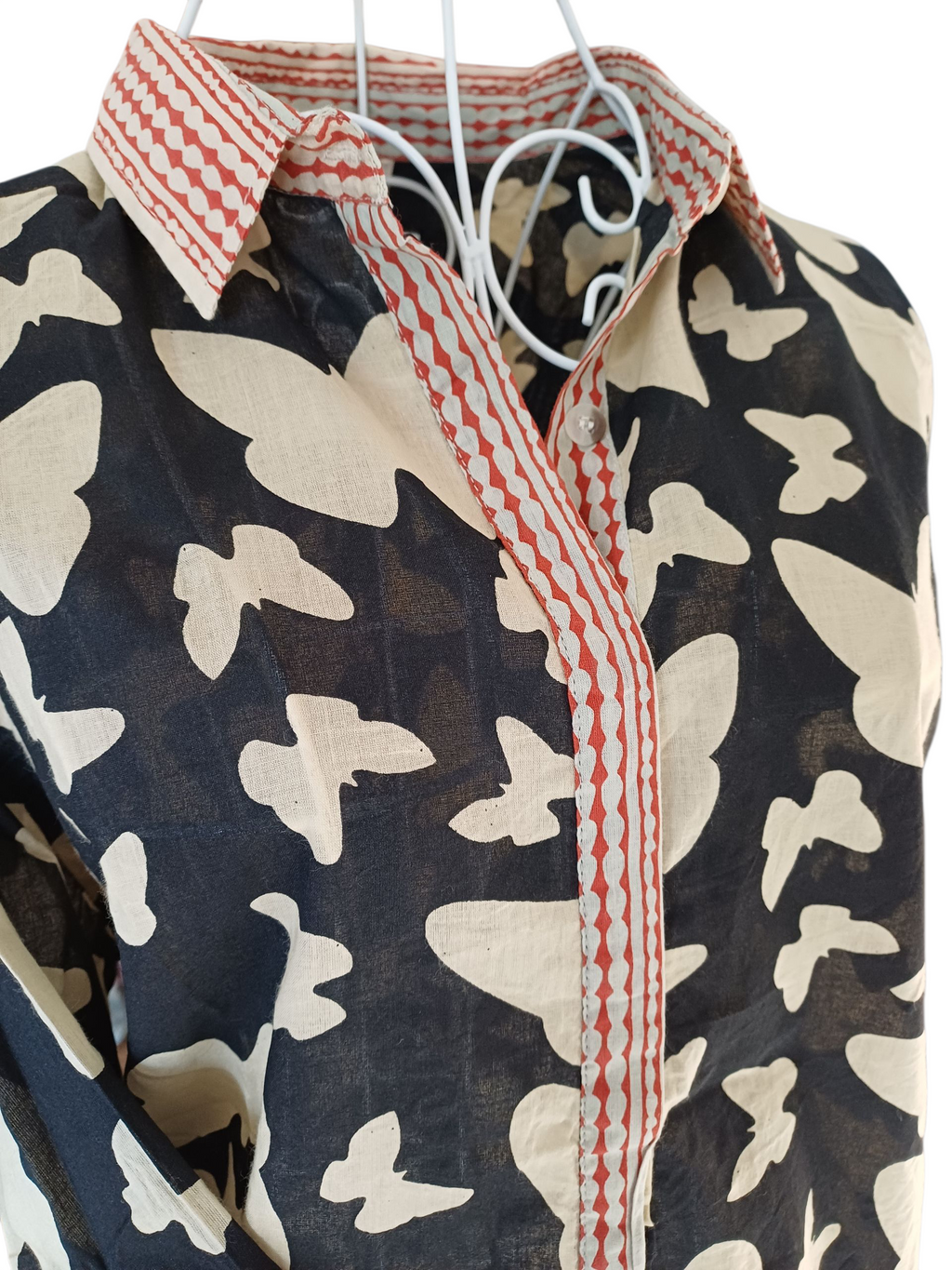 Amanda Blouse - Butterfly Black