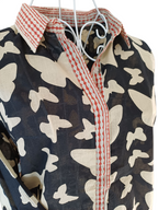 Amanda Blouse - Butterfly Black