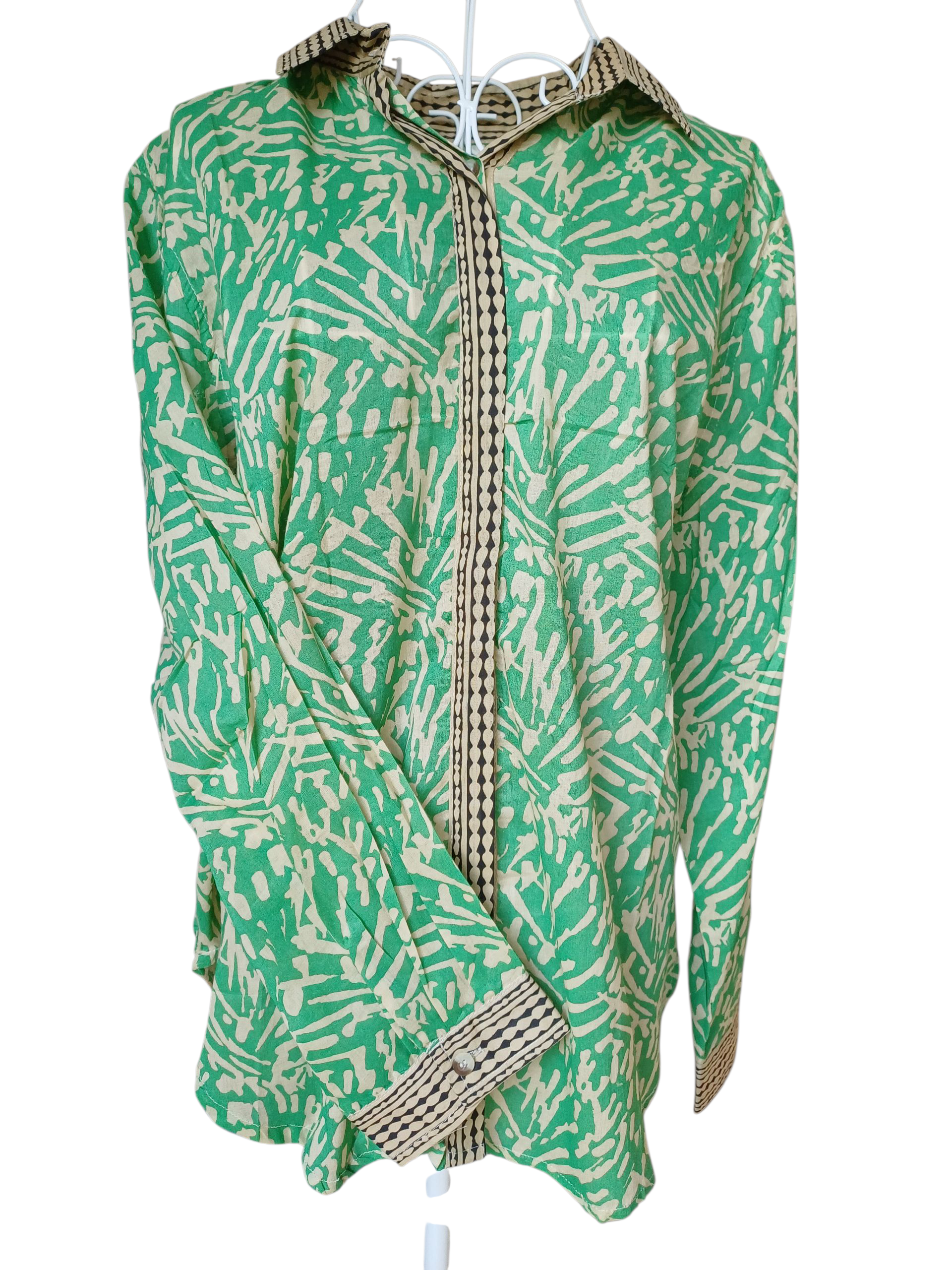 Amanda Blouse - Forest Green