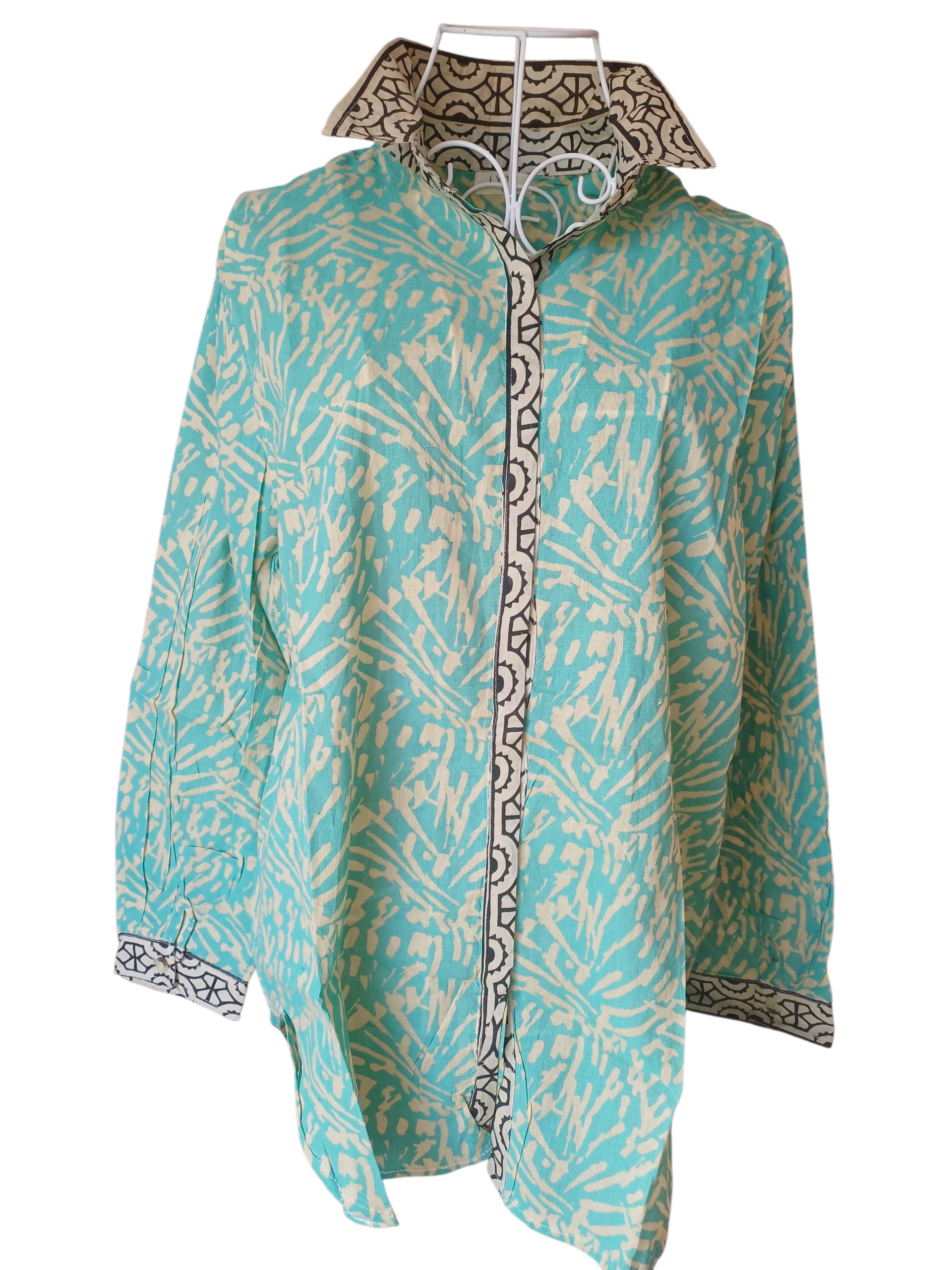 Amanda Blouse - Forrest Turquoise