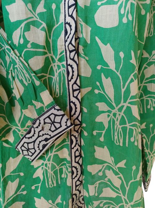 Amanda Blouse - Tulip Green