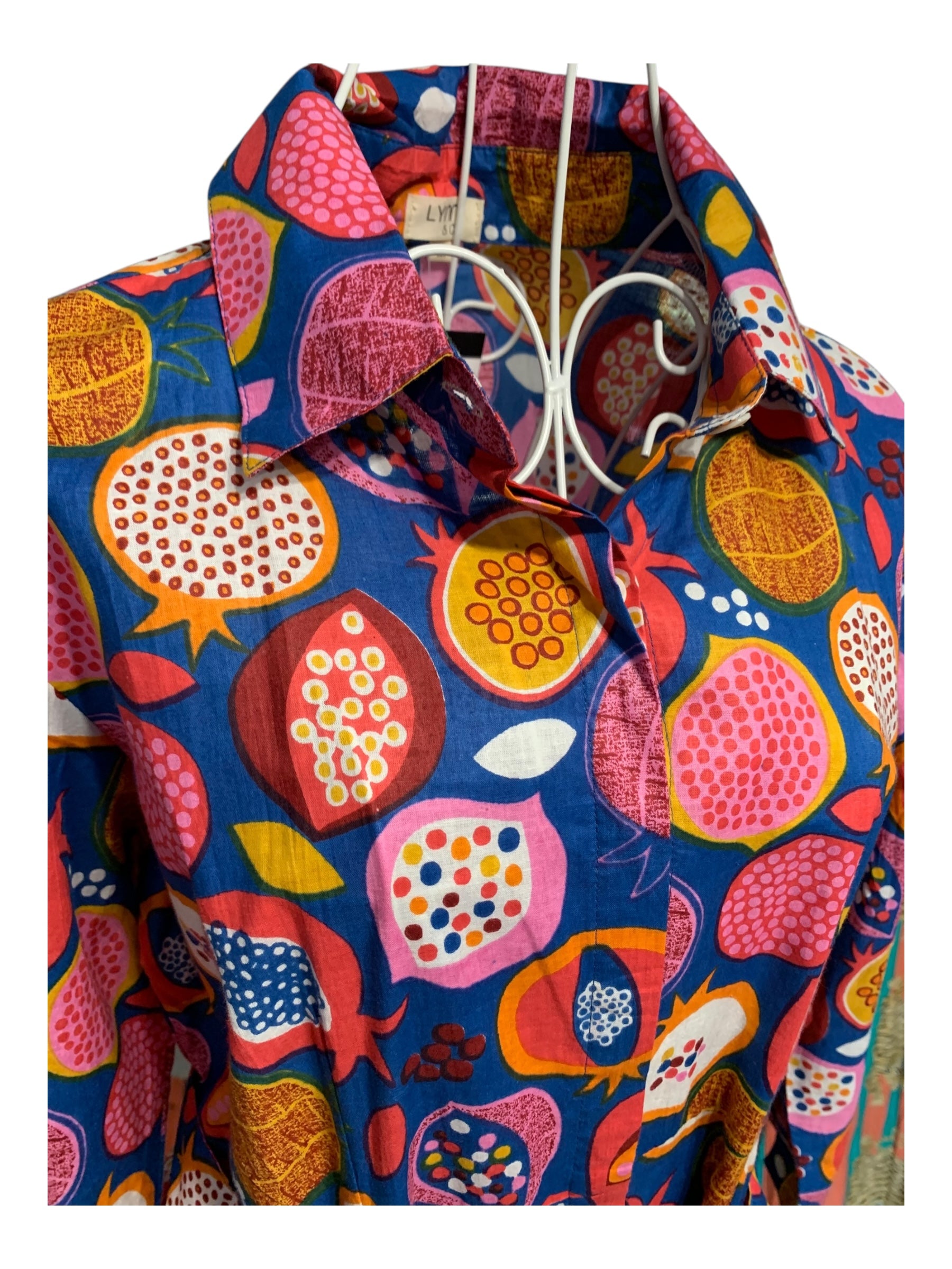 Coleen Dress - Fruit Blue