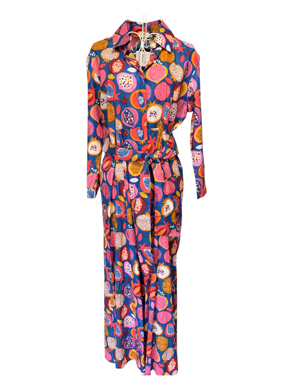 Coleen Dress - Fruit Blue