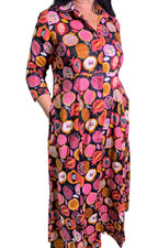 Coleen Dress - Fruit Black