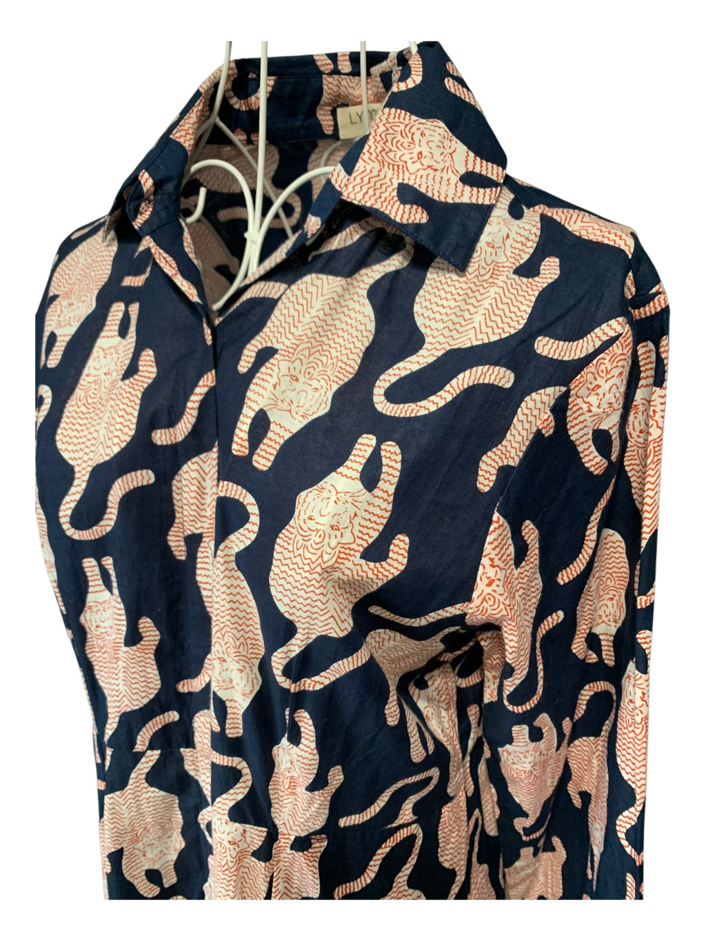 Coleen Dress - Tiger Navy