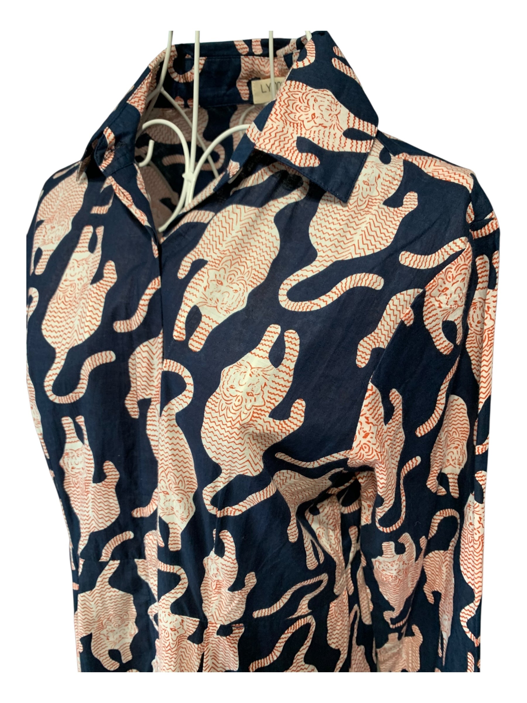 Coleen Dress - Tiger Navy