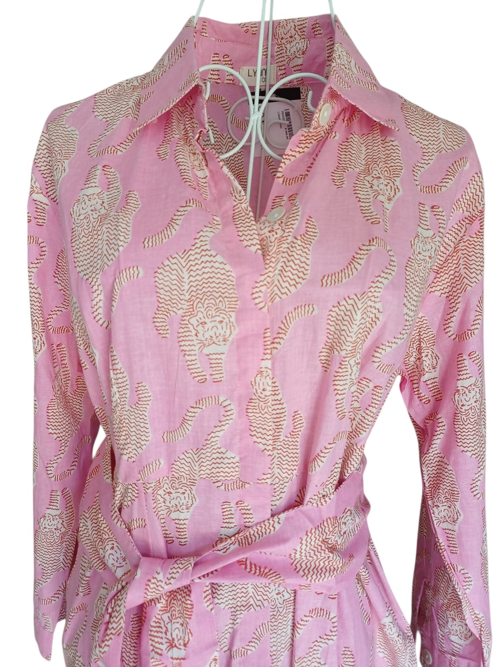 Coleen Dress - Tiger Pink