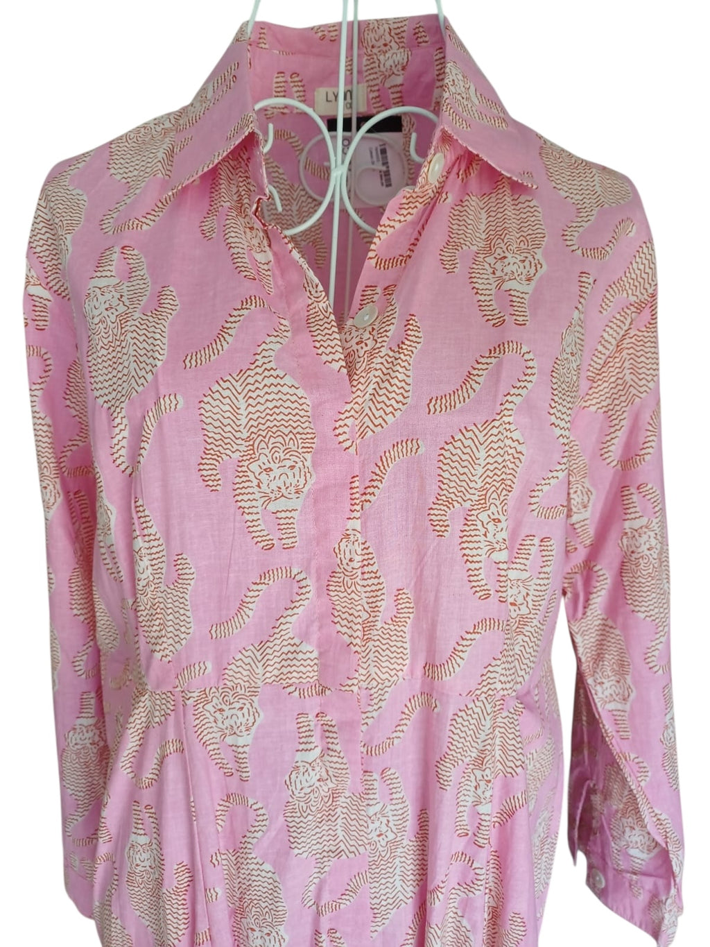 Coleen Dress - Tiger Pink