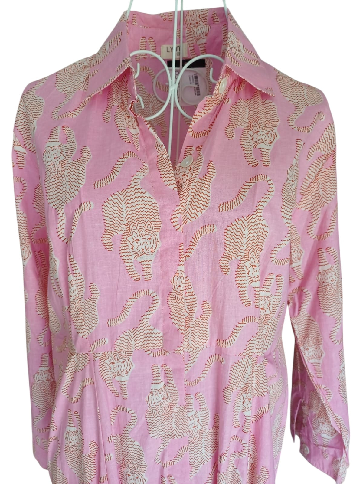 Coleen Dress - Tiger Pink