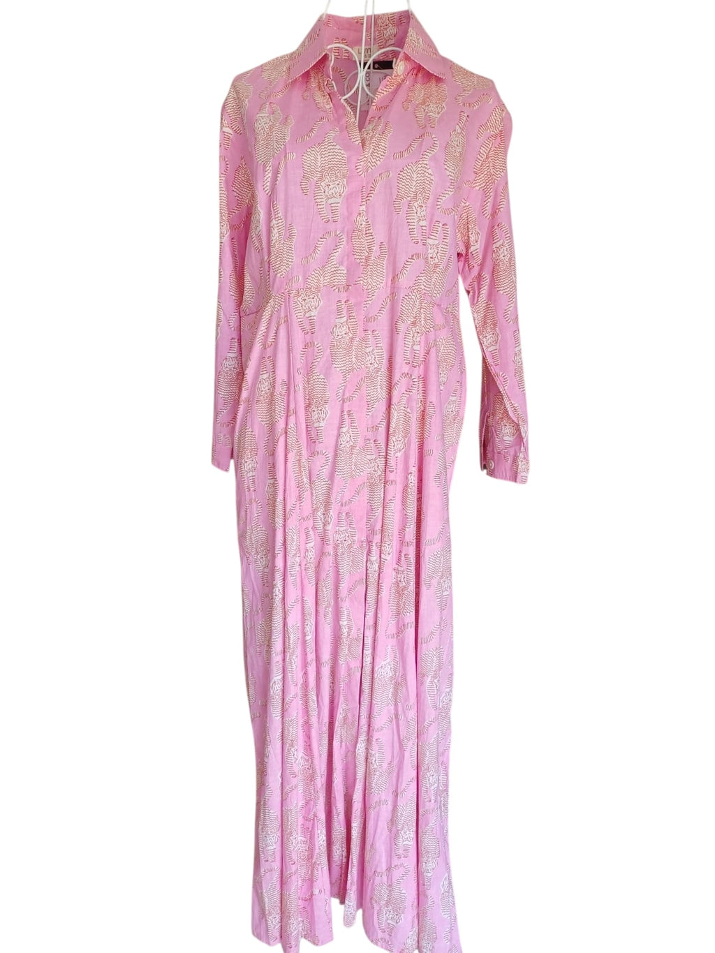 Coleen Dress - Tiger Pink