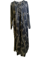 Naya Dress - Black & Stone