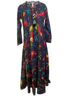 Naya Dress - Black Birds