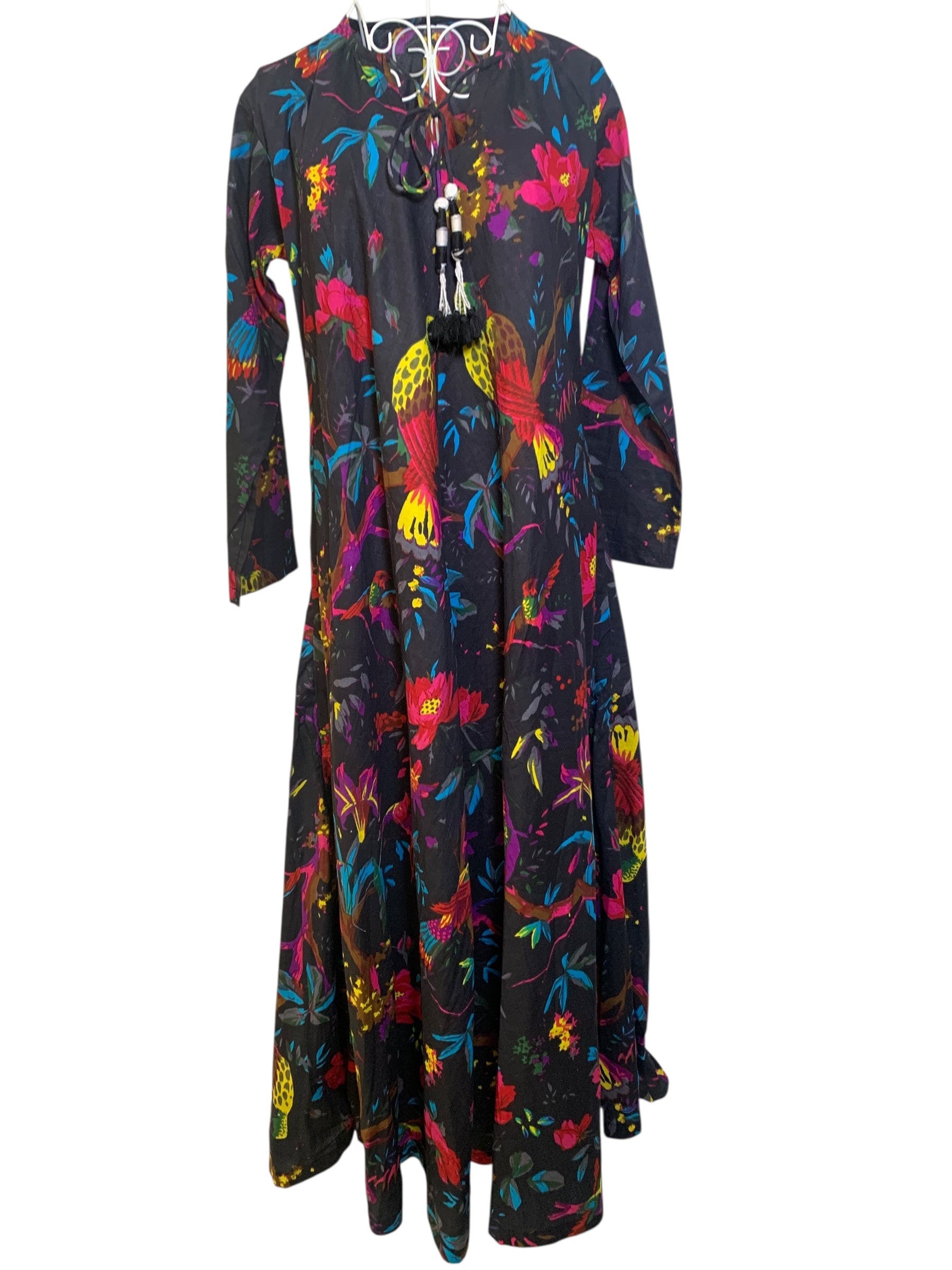 Naya Dress - Black Birds