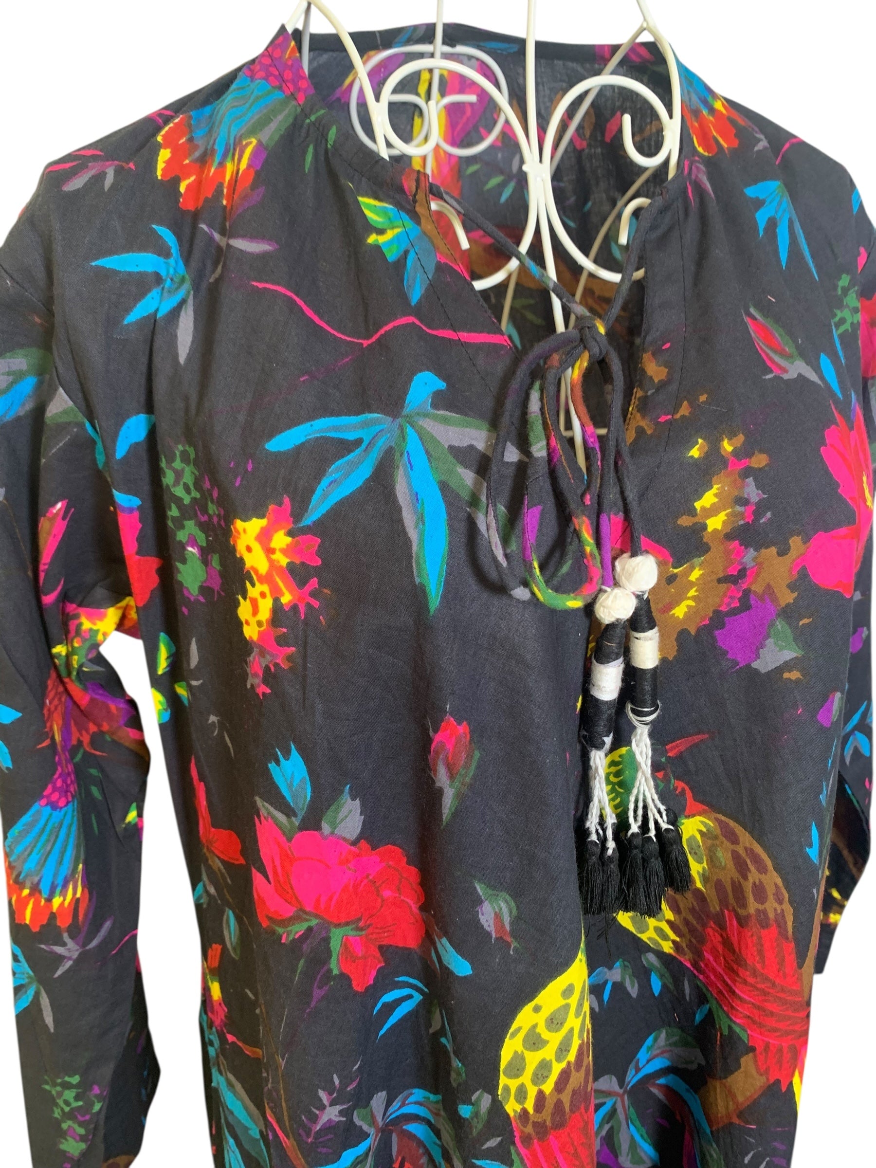 Naya Dress - Black Birds