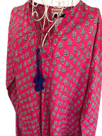 Naya Dress - Cherise Pink