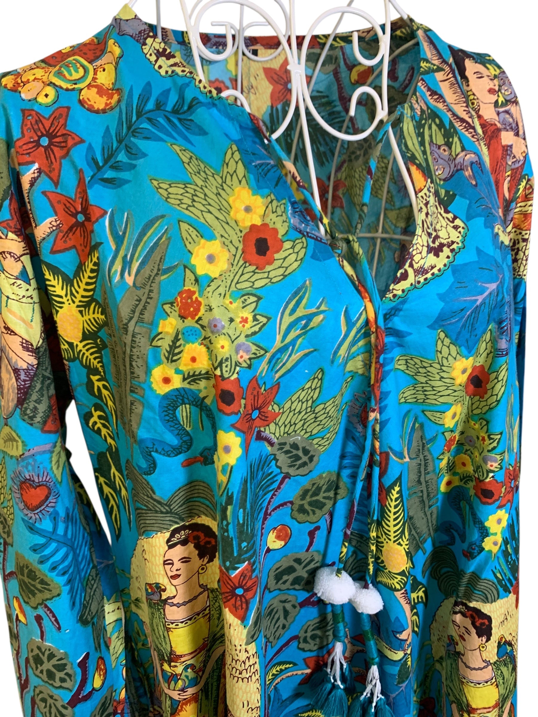 Naya Dress - Frieda Turquoise