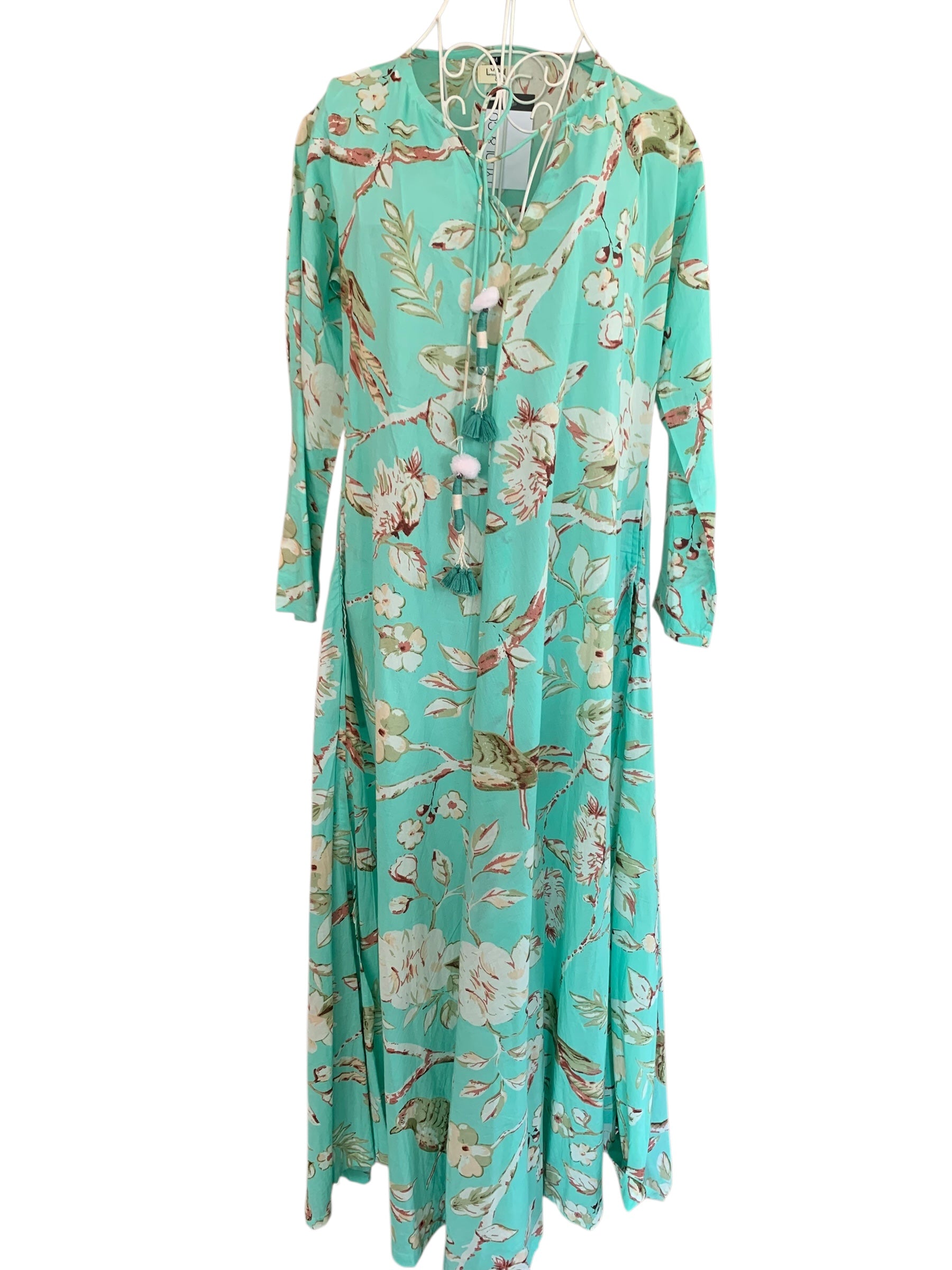 Naya Dress - Mint Flower