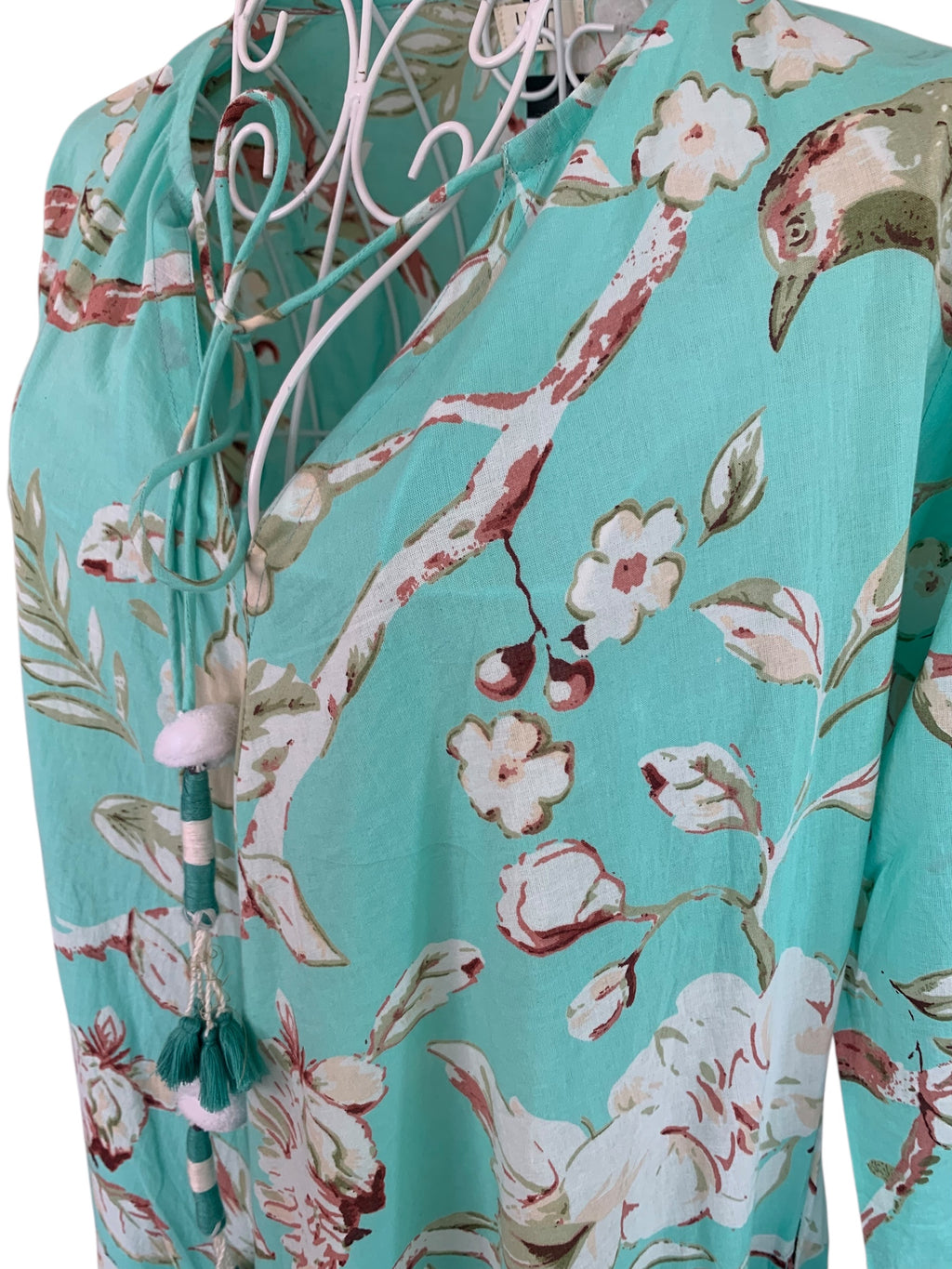 Naya Dress - Mint Flower