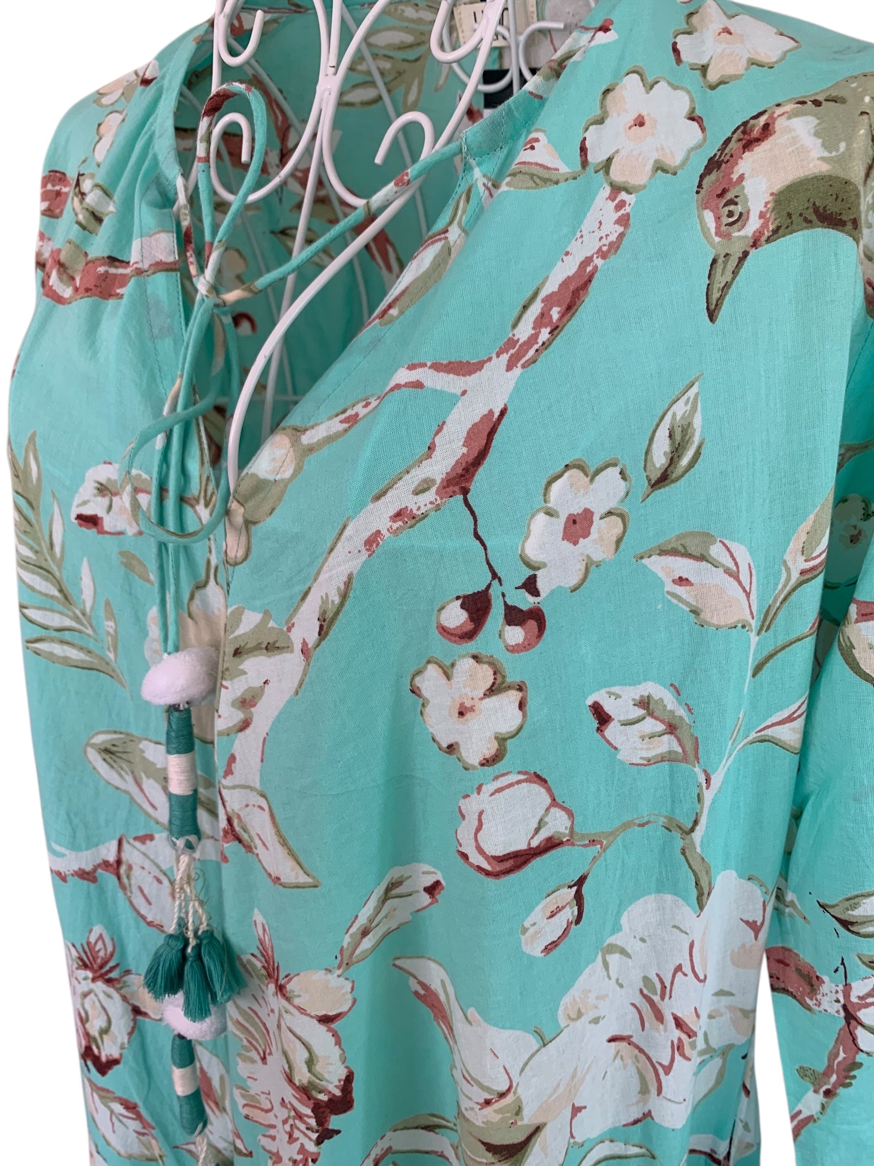 Naya Dress - Mint Flower