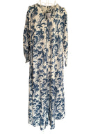 Naya Dress - Palm Midnight