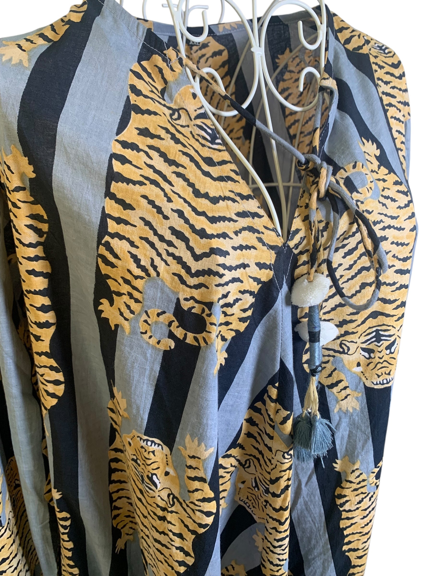 Naya Dress - Tiger Grey
