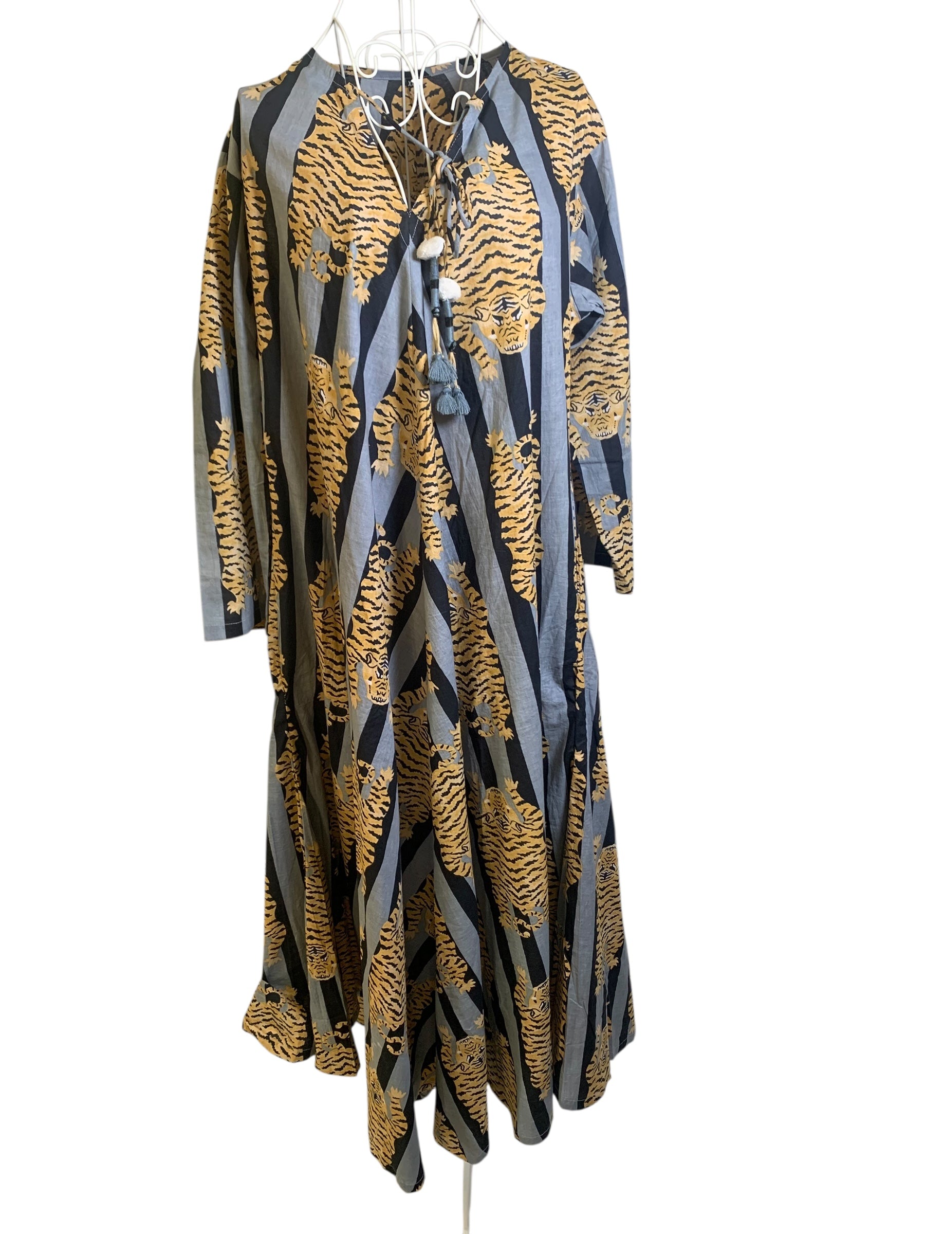 Naya Dress - Tiger Grey