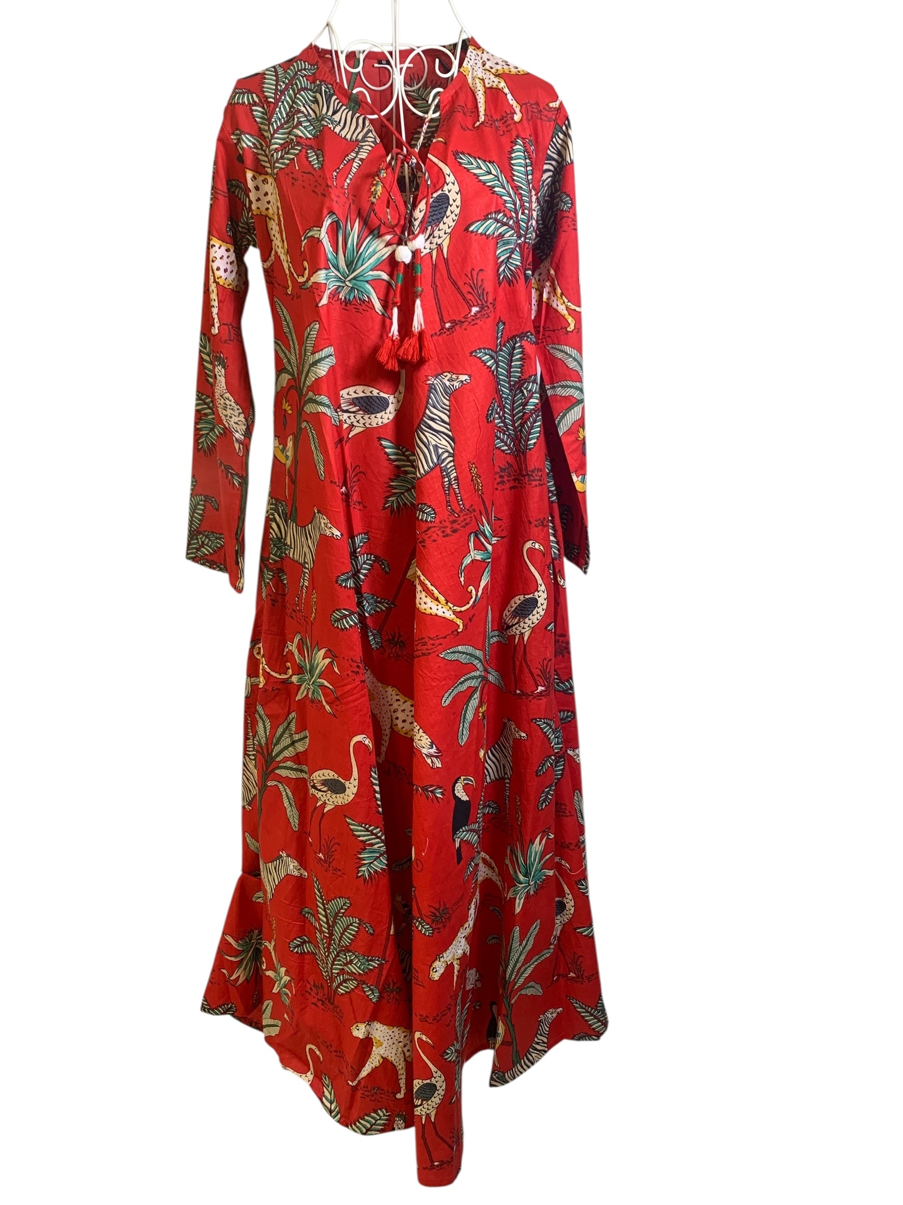 Naya Dress - Wild Red