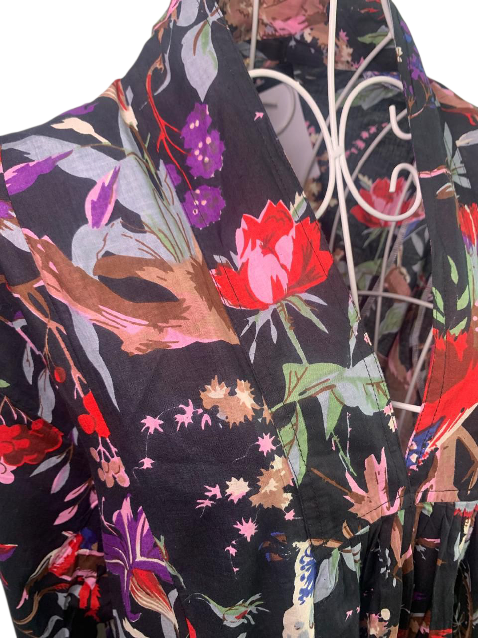 Nikki Dress - Black Birds