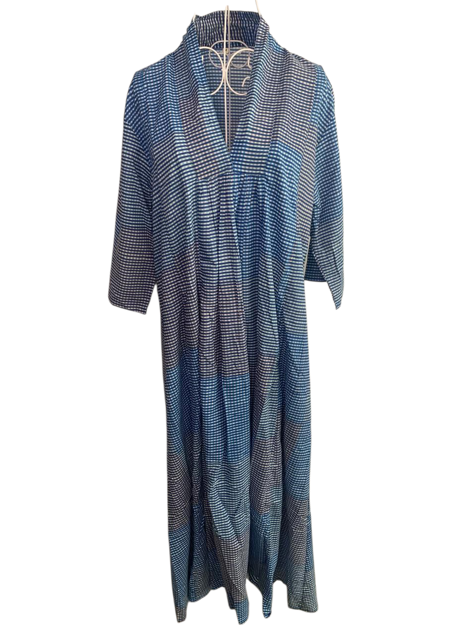 Nikki Dress - Blue Check