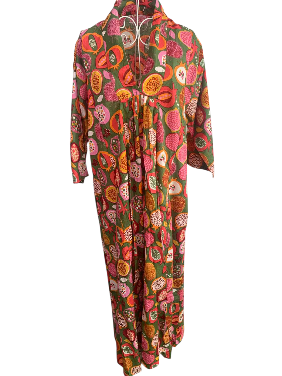 Nikki Dress - Fruit Green