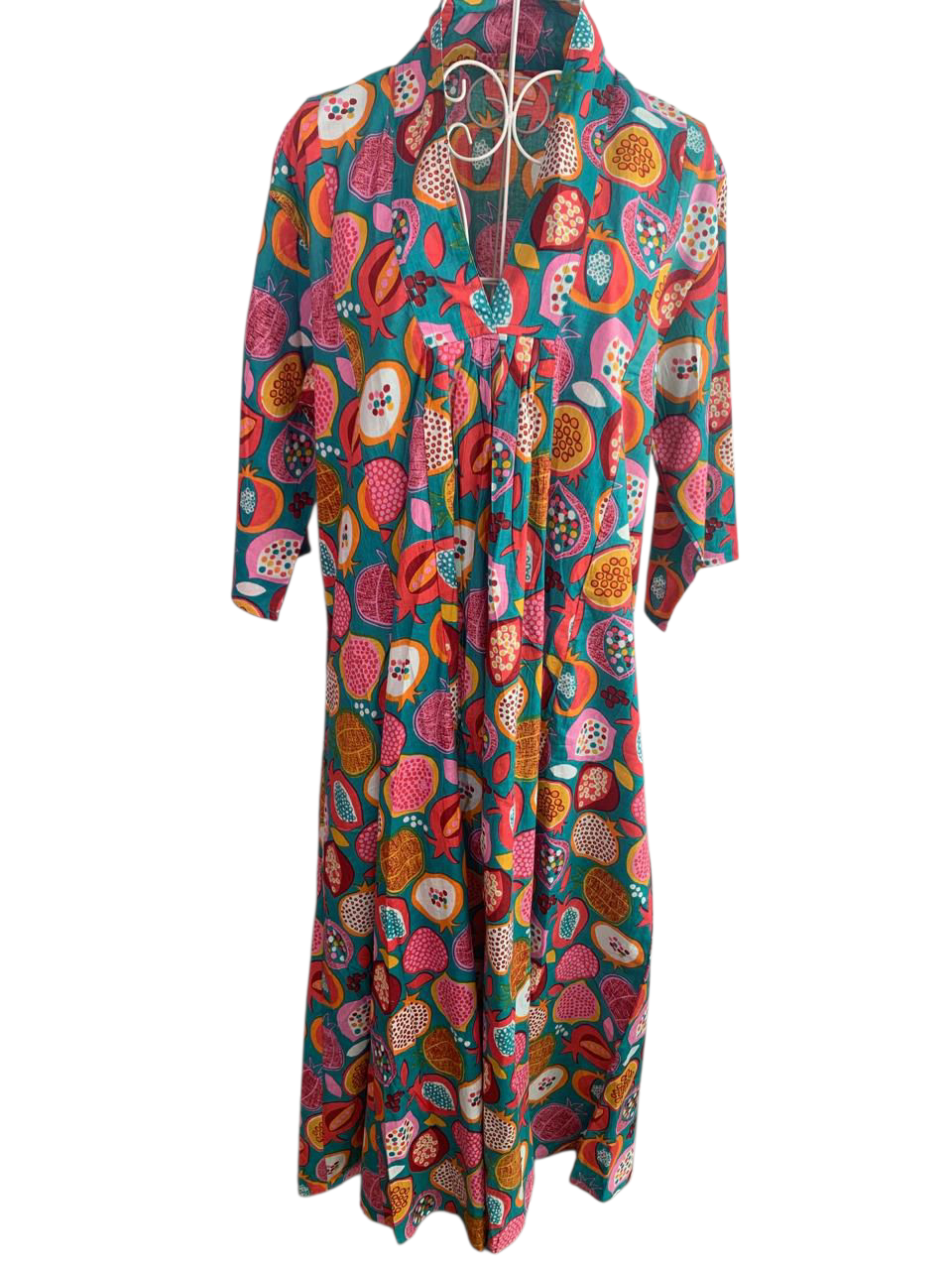 Nikki Dress - Fruit Turquoise