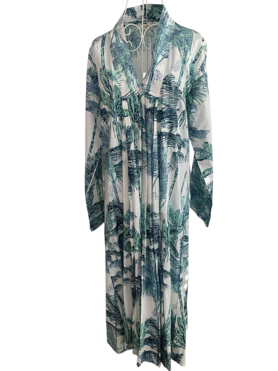 Nikki Dress - Palm Mint