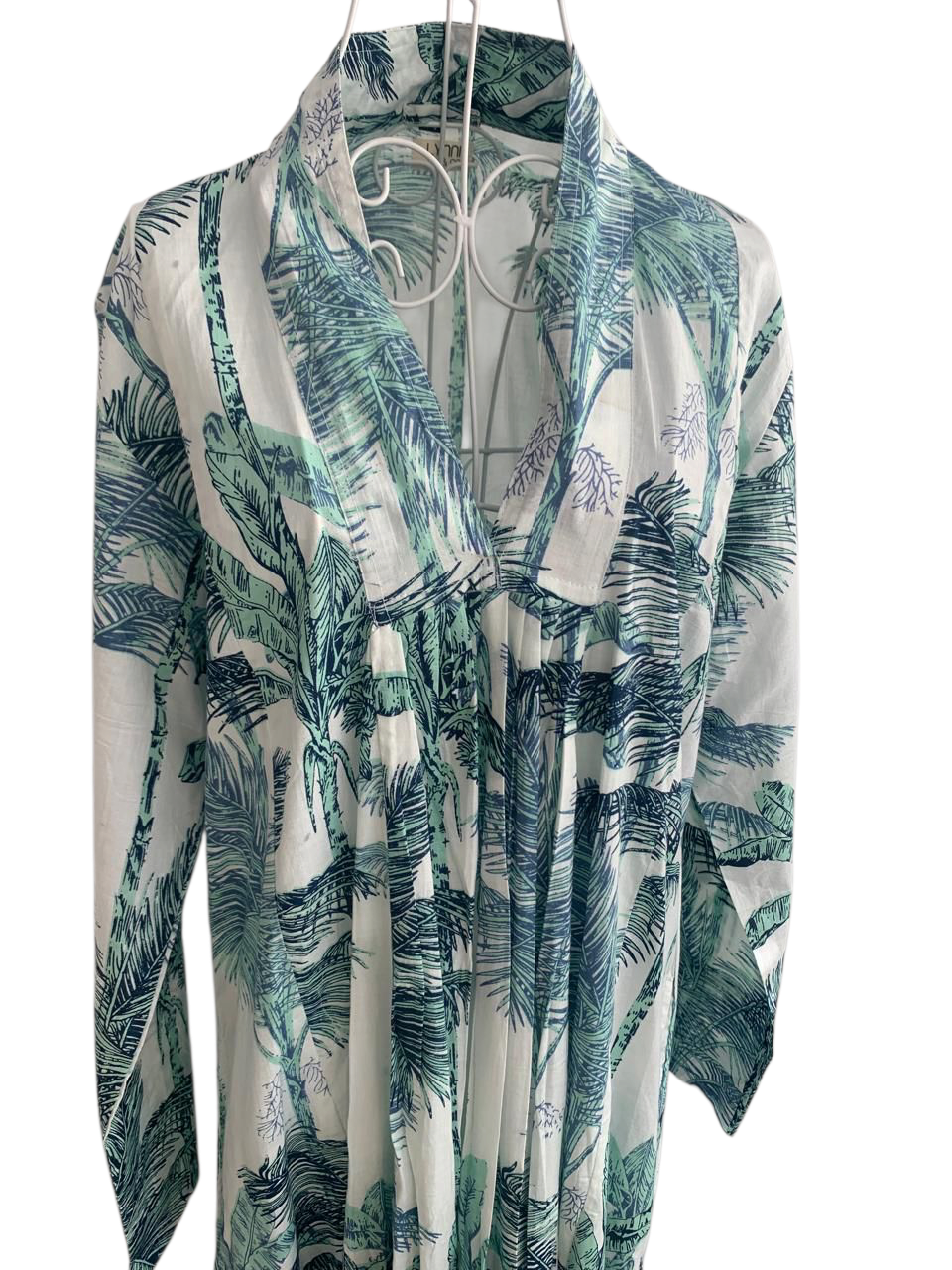 Nikki Dress - Palm Mint