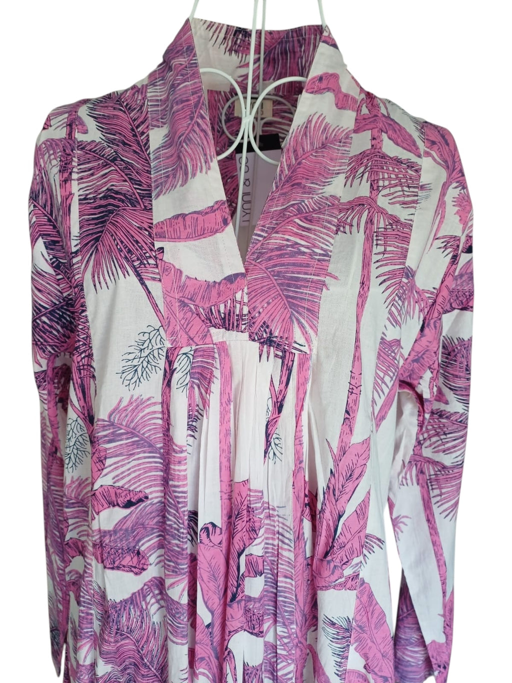 Nikki Dress - Palm Pink