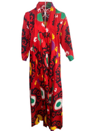 Nikki Dress - Red & Black