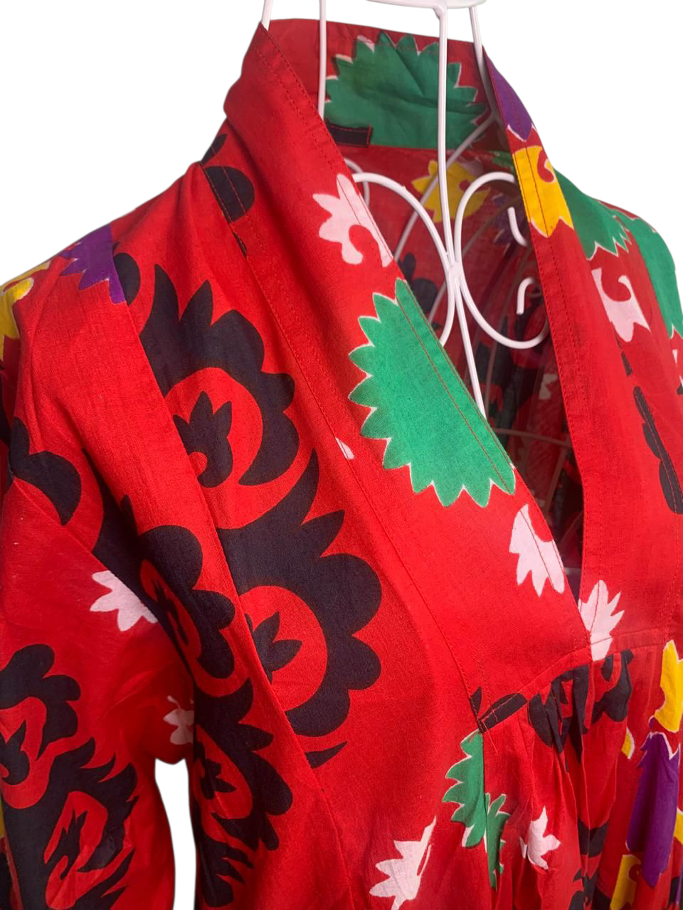 Nikki Dress - Red & Black