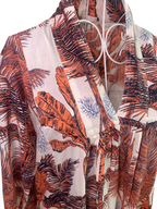 Nikki Dress - Palm Salmon