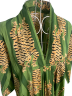 Nikki Dress - Tiger Green