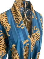 Nikki Dress - Tiger Blue