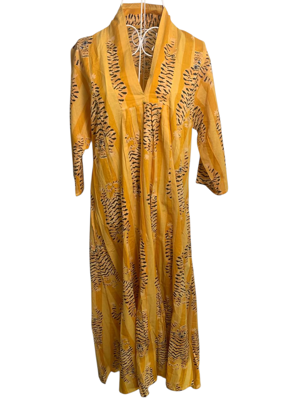 Nikki Dress - Tiger Yellow