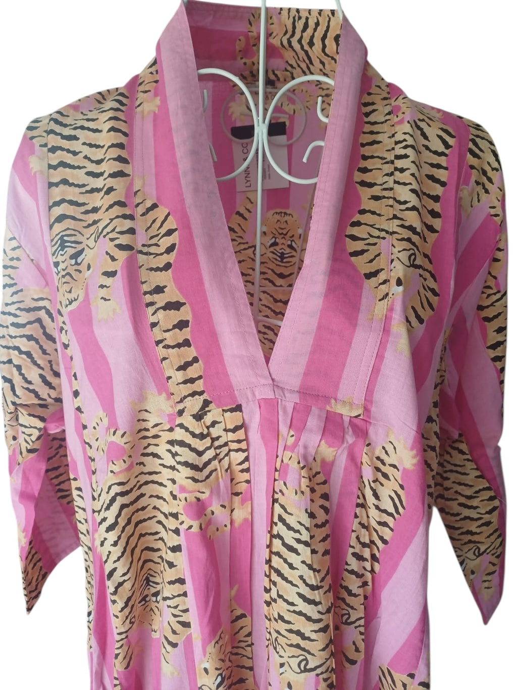 Nikki Dress - Tiger Pink