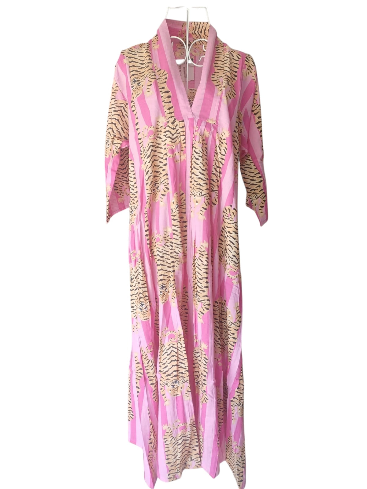 Nikki Dress - Tiger Pink