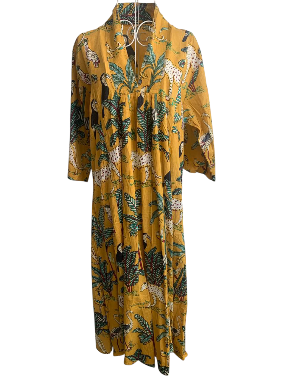 Nikki Dress - Wild Yellow