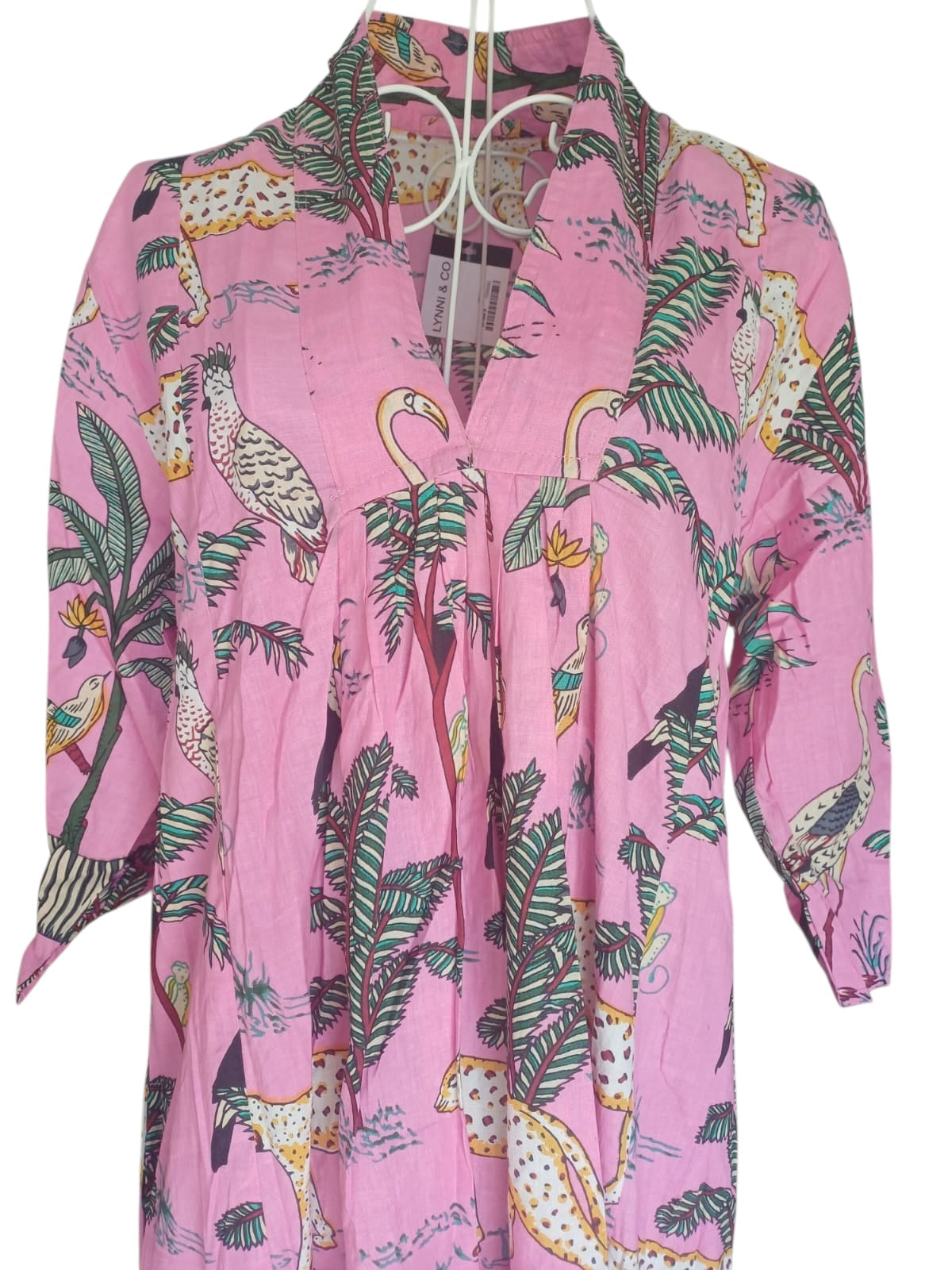 Nikki Dress - Wild Pink