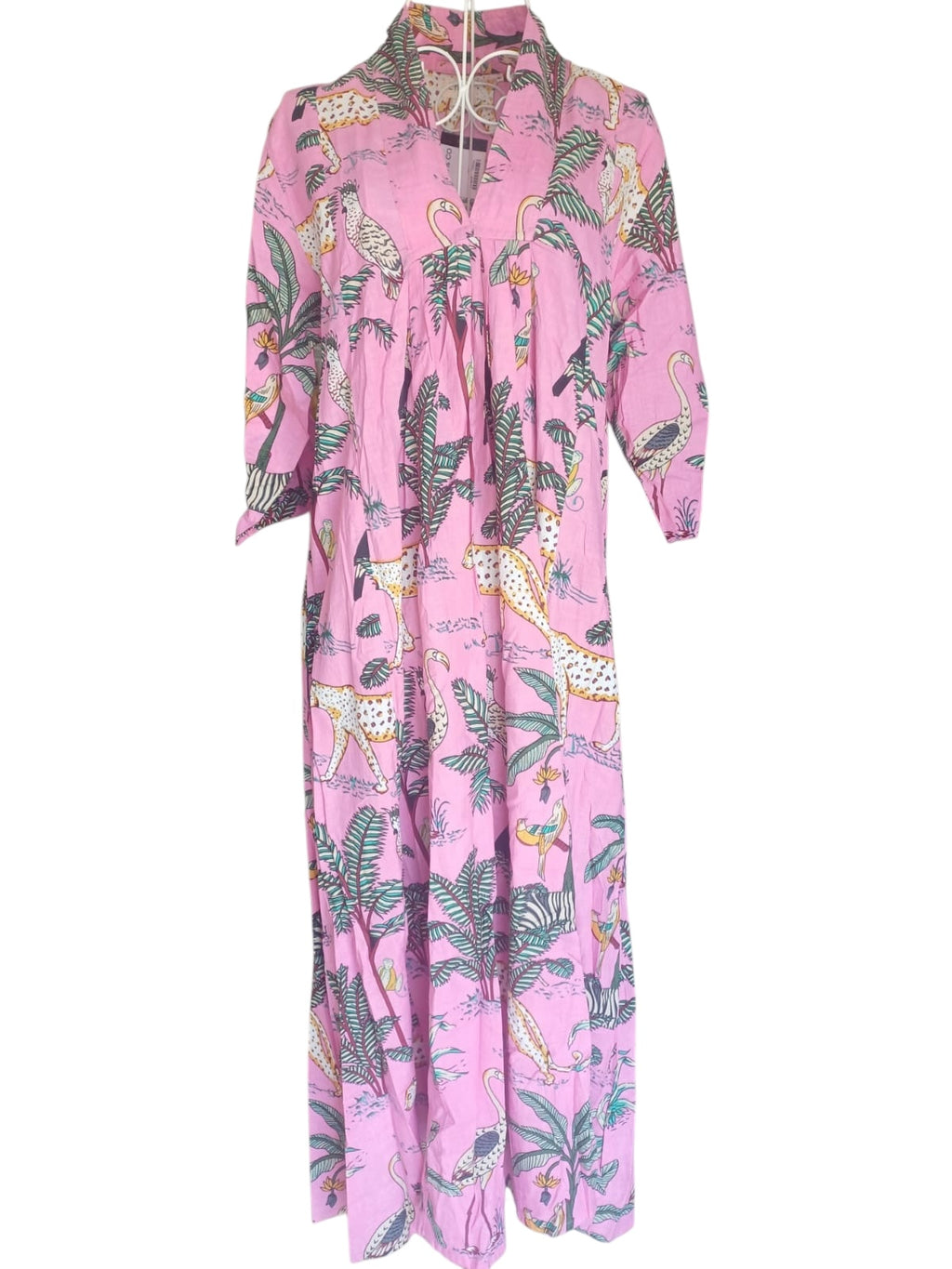 Nikki Dress - Wild Pink